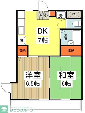 トレフールdの物件間取画像
